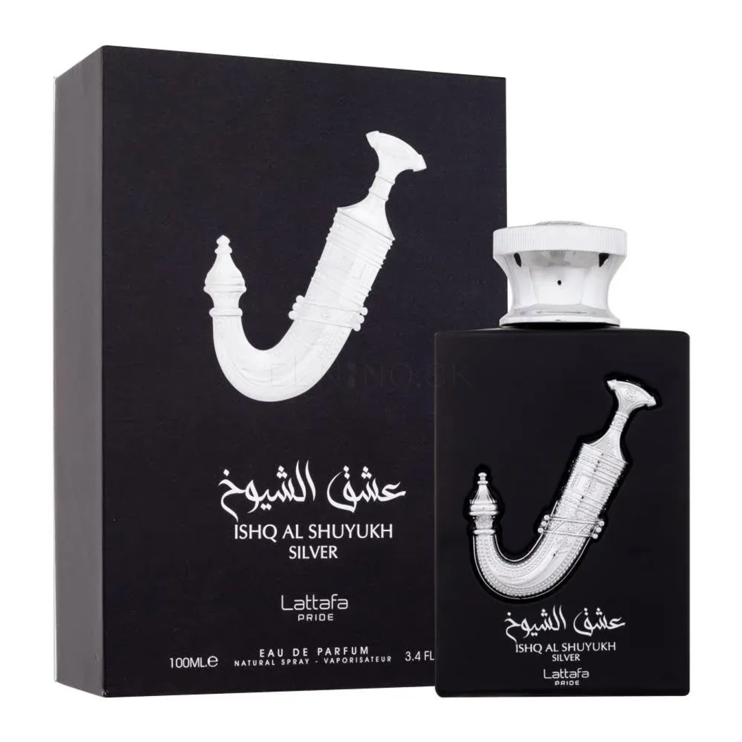 Ishq Al Shuyukh Silver by Lattafa Pride 100ml EDP