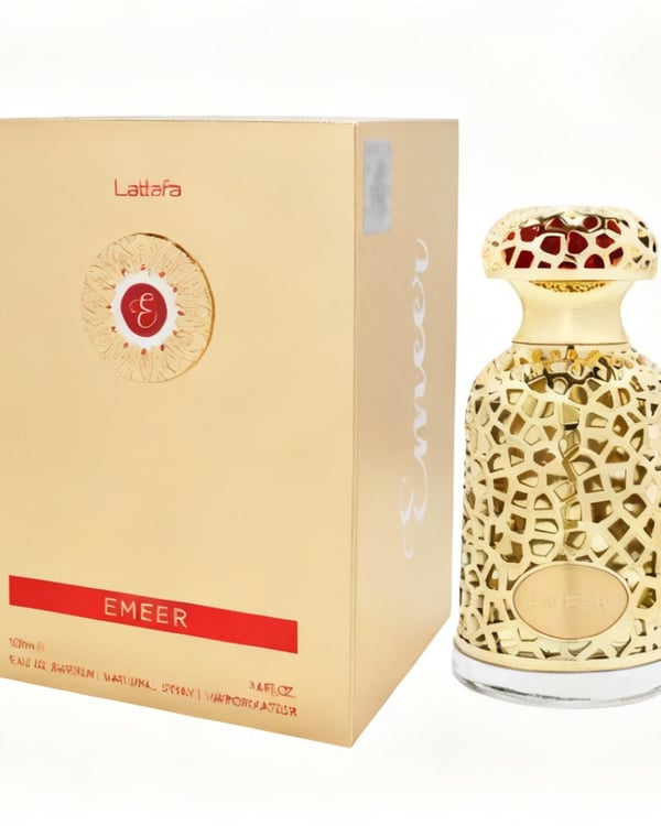 Emeer by Lattafa 100 ml EDP Malaysia – haruman woody amber warm & tahan lama