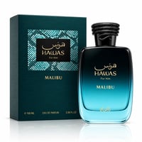 Rasasi Hawas Malibu EDP 100ml – Fruity Amber for Men