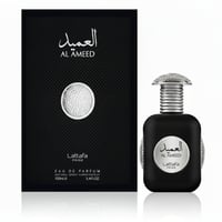 Al Ameed Lattafa perfume lelaki woody amber warm spicy long lasting Malaysia sesuai malam