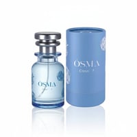 OSMA Citrus F perfume bottle and packaging on a light gray background