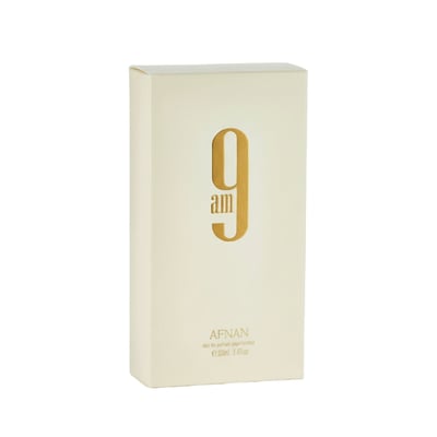Botol 9AM Afnan wangian unisex bau segar citrus aromatic pilihan ramai Malaysia