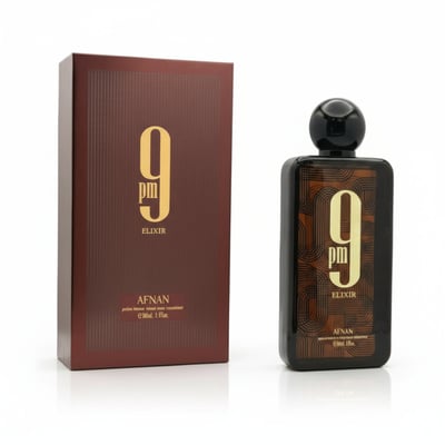 9PM Elixir Afnan perfume lelaki sweet warm vanilla long lasting Malaysia sesuai malam romantic