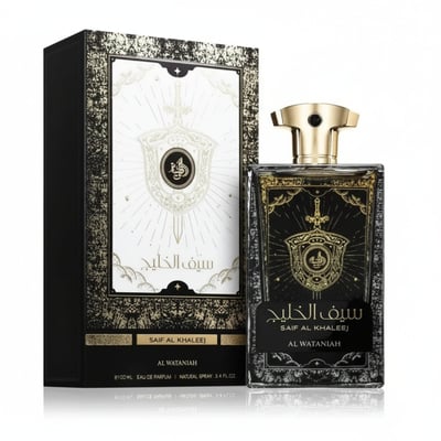 Perfume Saif al Khaleej Al Wataniah Eau De Parfum Spray 100ml Edp man Amwag