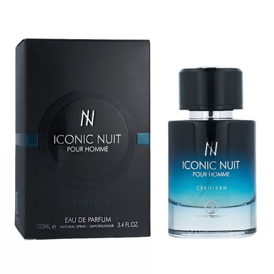 Iconic Nuit Pour Homme 100ml EDP for Men by Grandeur La Nuit de L'Homme Bleu Électrique