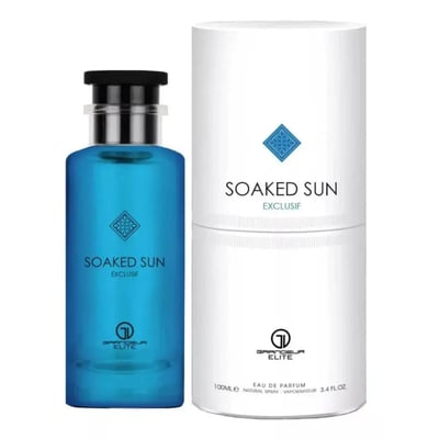 Soaked Sun Exclusif by Grandeur Elite 100 ml EDP unisex Malaysia – haruman floral fruity mewah & tahan lama