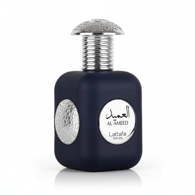 Botol Al Ameed Lattafa wangian lelaki bau warm spicy Arabic pilihan Malaysia