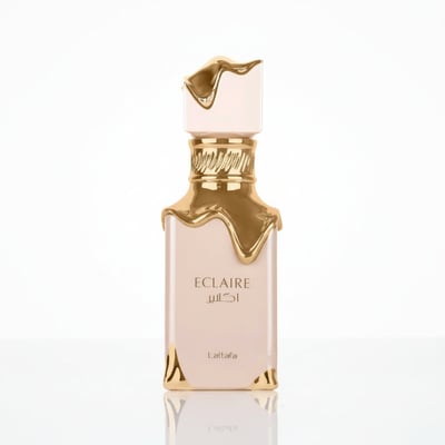 Botol Eclaire Lattafa wangian wanita bau vanilla lembut manis pilihan Malaysia