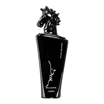 Botol Maahir Black Edition Lattafa wangian lelaki bau sweet smoky woody pilihan Malaysia