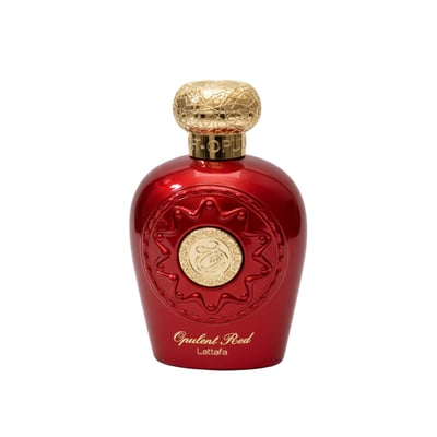 Botol Opulent Red Lattafa wangian wanita bau sweet fruity pilihan ramai Malaysia