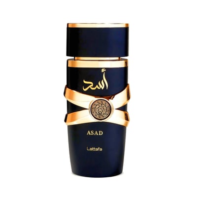 Perfume lelaki Asad Lattafa original Malaysia – minyak wangi vanilla, amber & spice padu