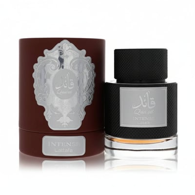 Qaaed Intense by Lattafa 100 ml EDP Malaysia – haruman oud amber smoky & tahan lama