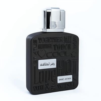Botol Ramz Silver Lattafa wangian lelaki bau aromatic woody pilihan ramai Malaysia