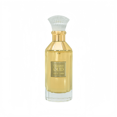 Botol Velvet Oud Lattafa wangian lelaki bau oud gelap woody pilihan ramai Malaysia