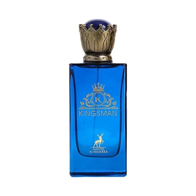 Botol Kingsman Alhambra wangian lelaki bau segar maskulin woody pilihan ramai Malaysia