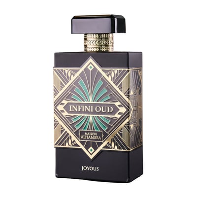 Perfume unisex Infini Oud Joyous Maison Alhambra original Malaysia – minyak wangi bau oud lembut & elegan