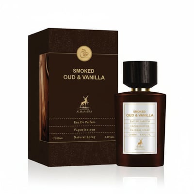 Smoked Oud & Vanilla by Maison Alhambra 100 ml EDP unisex Malaysia – haruman oud vanilla smoky tahan lama