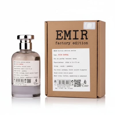 Rich Santal Emir Paris Corner perfume unisex woody sandalwood creamy Malaysia sesuai harian