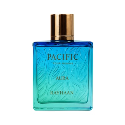 Botol Rayhaan Pacific Aura wangian lelaki bau citrus aromatic pilihan ramai Malaysia