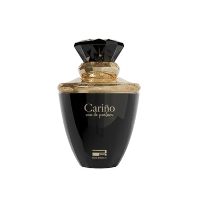 Perfume wanita Carino Black Rue Broca original Malaysia – minyak wangi rose, amber & musk yang lembut