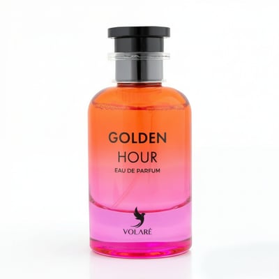 Botol Golden Hour Volare wangian wanita bau vanilla floral lembut pilihan Malaysia