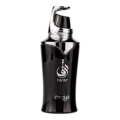 Perfume lelaki Taraf Black Zimaya original Malaysia – minyak wangi agarwood, saffron & bergamot