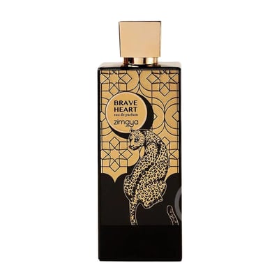 Perfume unisex Brave Heart Zimaya original Malaysia – minyak wangi bau amber dan maskulin
