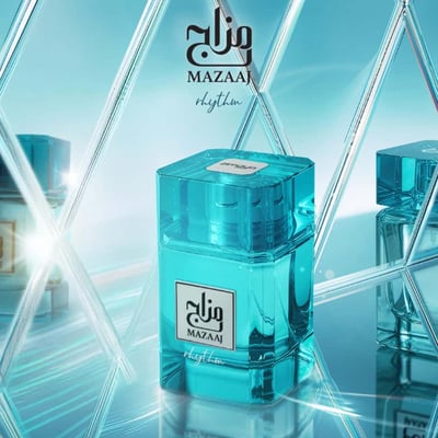 Perfume unisex Mazaaj Rhythm Zimaya original Malaysia – minyak wangi segar dan elegan