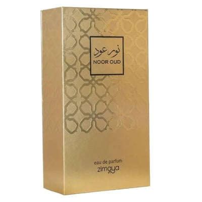 Perfume unisex Noor Oud Dubai Zimaya original Malaysia – minyak wangi saffron, rose & agarwood yang padu