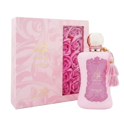 Perfume wanita Fatima Extrait Zimaya original Malaysia – minyak wangi rose, jasmine & vanilla premium