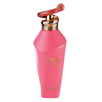 Perfume wanita Hawwa Pink Zimaya original Malaysia – minyak wangi sweet floral lembut