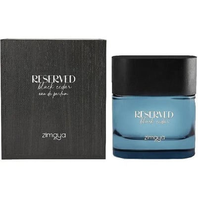 Reserved Black Cedar by Zimaya 100ml EDP unisex Malaysia – haruman woody aromatic mewah & tahan lama