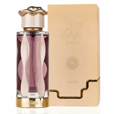 Teriaq Lattafa perfume unisex sweet caramel amber long lasting Malaysia vibe niche sesuai malam