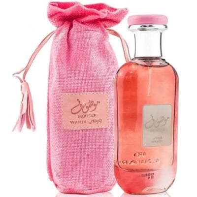 Mousuf Wardi Parfume 100 ml EDP Pink Women New Ard Alzaafran Wardi