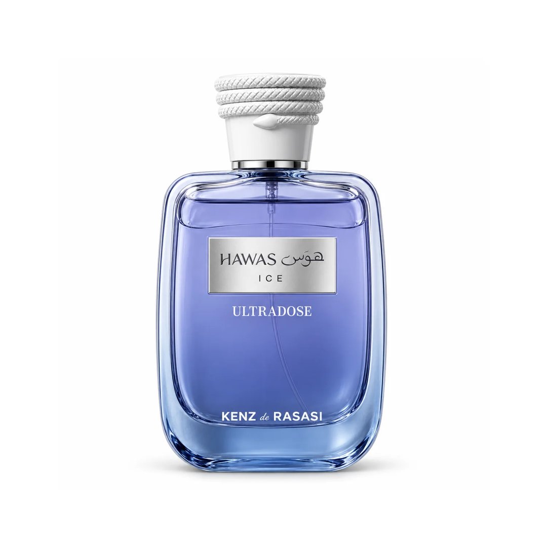 Hawas Ice Ultradose by Kenz de Rasasi 100ml Men | Wangi World