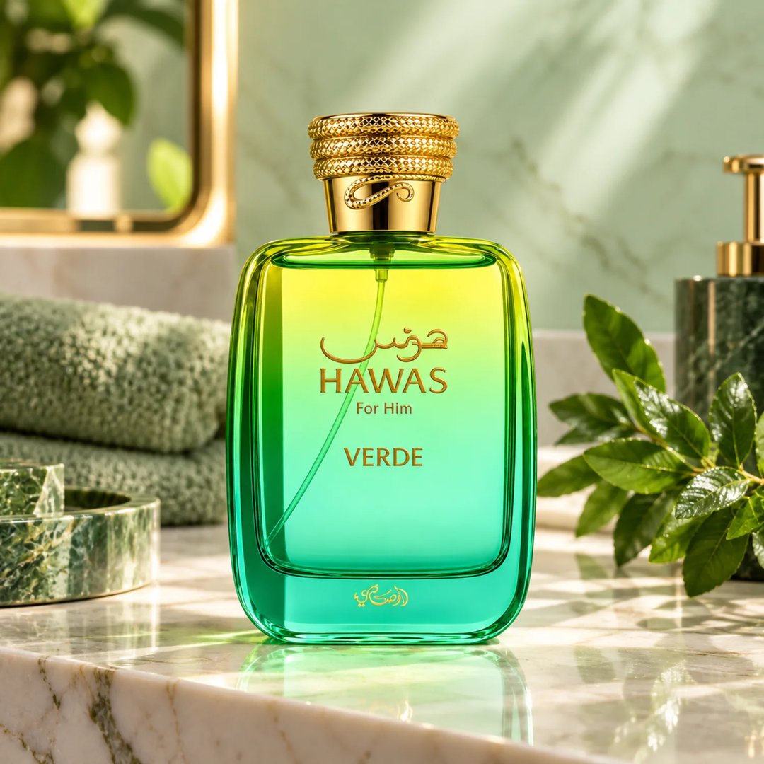 Rasasi Hawas Verde EDP 100ml – Fresh Citrus for Men | Wangi World