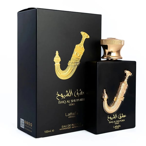 Ishq Al Shuyukh Gold by Lattafa Pride: Size Guide Notes for Reading The Bottle Size And Format
