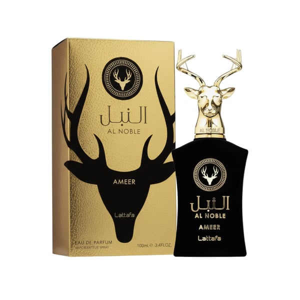 Al Noble Ameer by Lattafa Men: Size Guide Notes for Reading The Bottle Size And Format