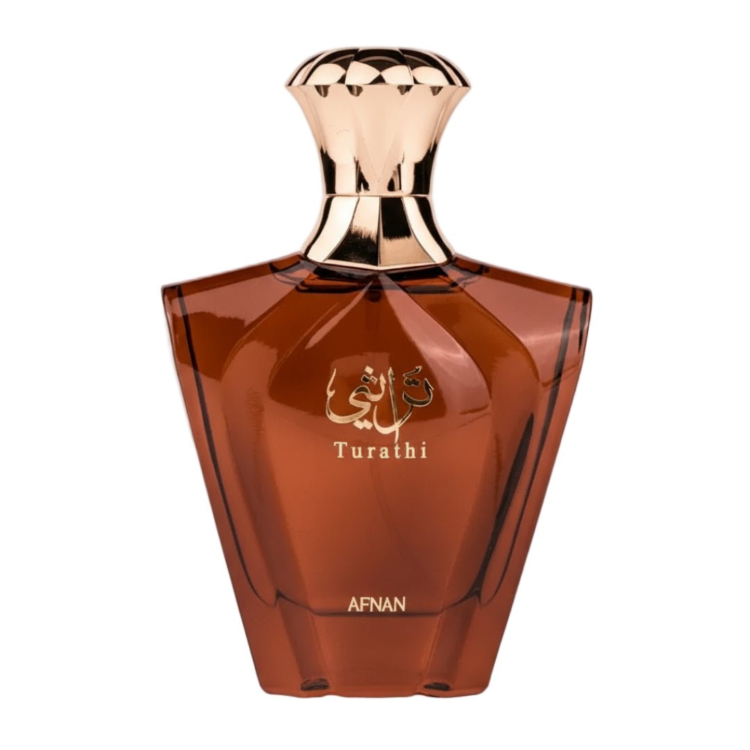 Perfume lelaki Turathi Brown Afnan original Malaysia – minyak wangi amber, oud & spice padu