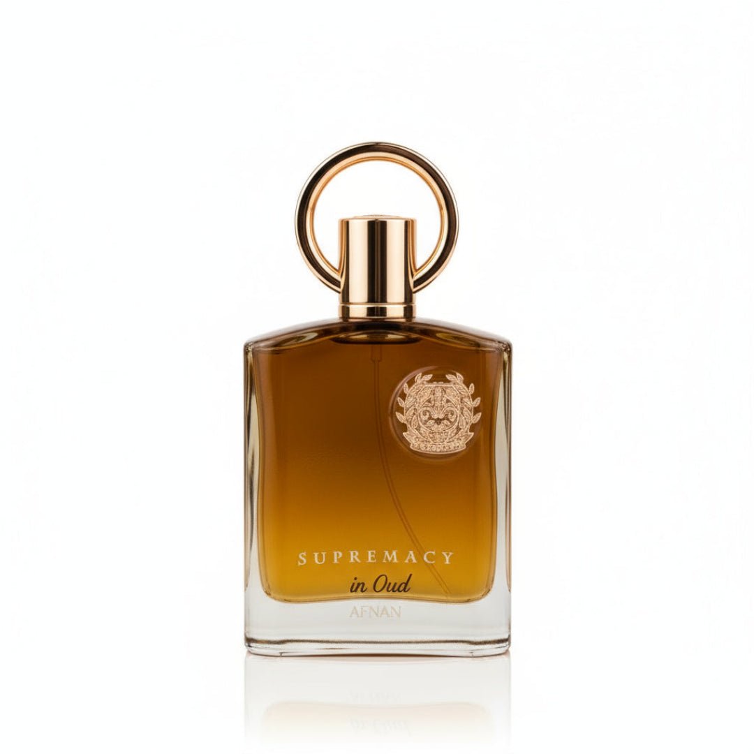 Perfume unisex Supremacy In Oud Afnan original Malaysia – minyak wangi oud, saffron & spice mewah