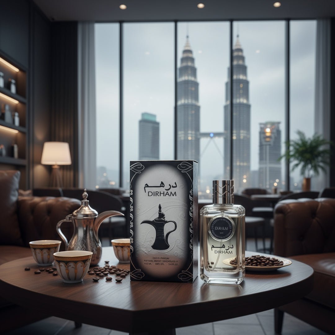 Dirham di Arabica KLCC lelaki Malaysia