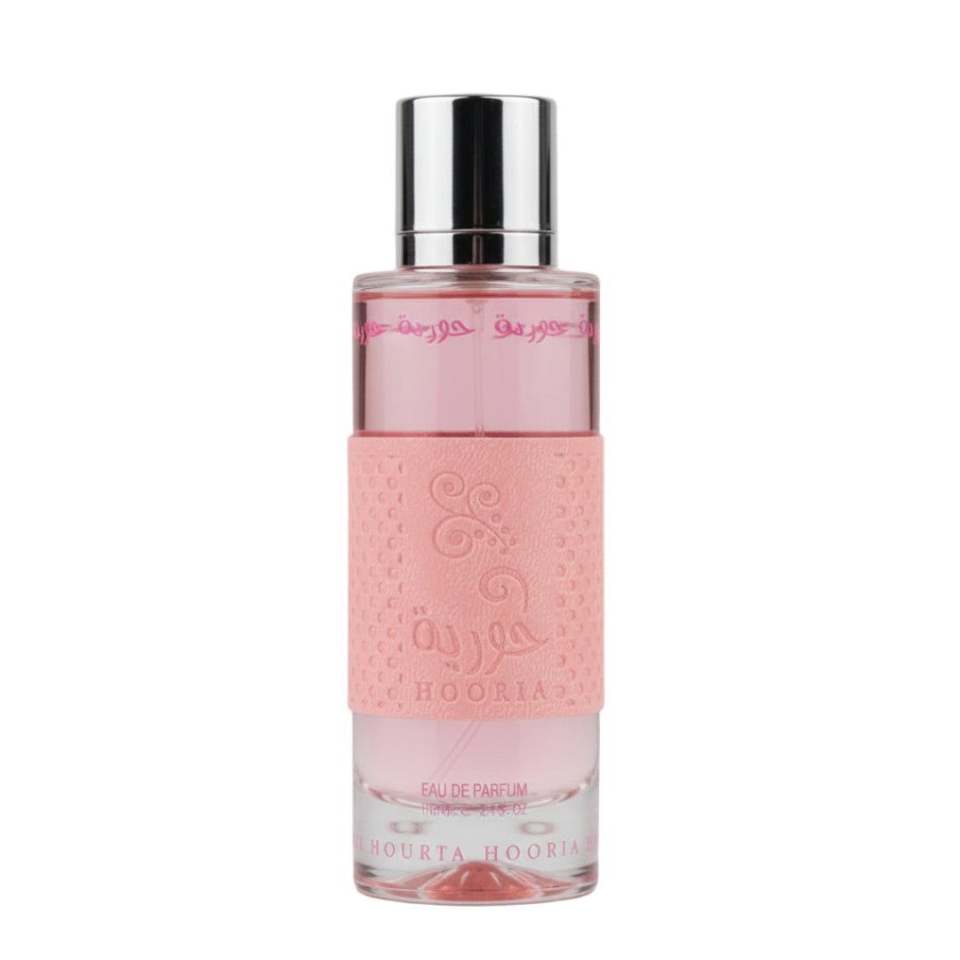 Botol Hooria Zaafaran wangian wanita bau floral powdery feminin pilihan Malaysia