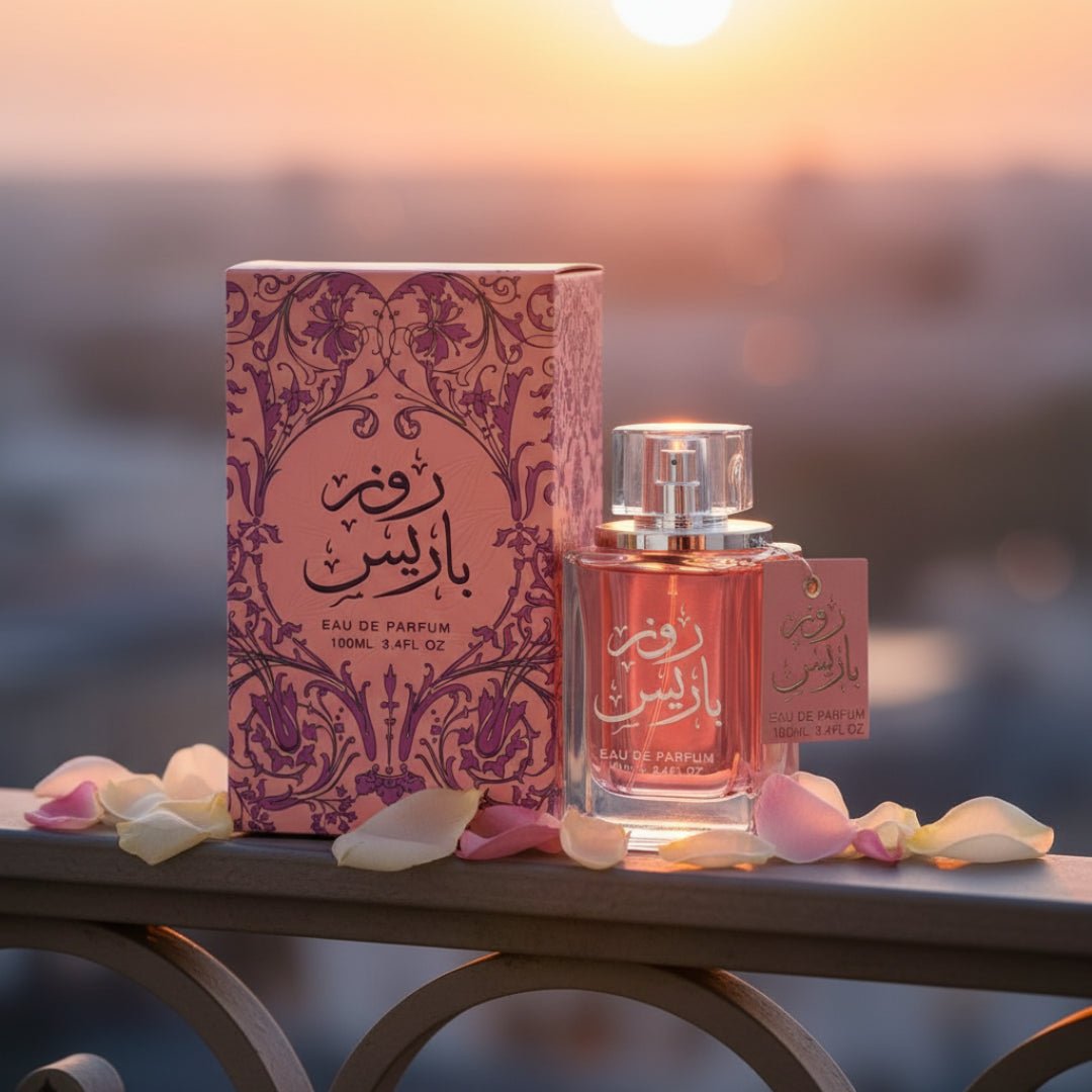 Rose Paris Ard Al Zaafaran 100ml di balkoni romantik – perfume bunga ros wanita Malaysia