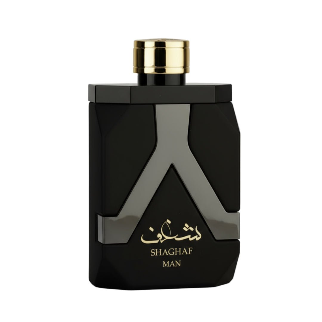 Botol Shaghaf Man Lattafa perfume lelaki vibe sporty clean sesuai cuaca Malaysia