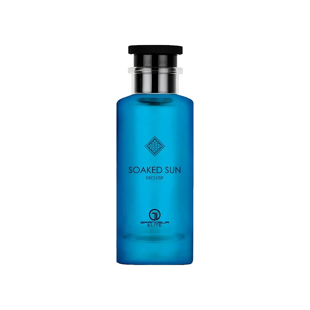Perfume unisex Soaked Sun Exclusif Grandeur Elite original Malaysia – minyak wangi elegan dan lembut