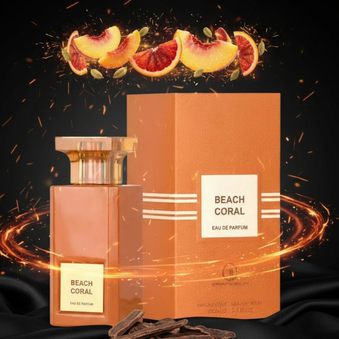 Beach Coral 100ml – Perfume Women (Fruity Floral Peach Scent)