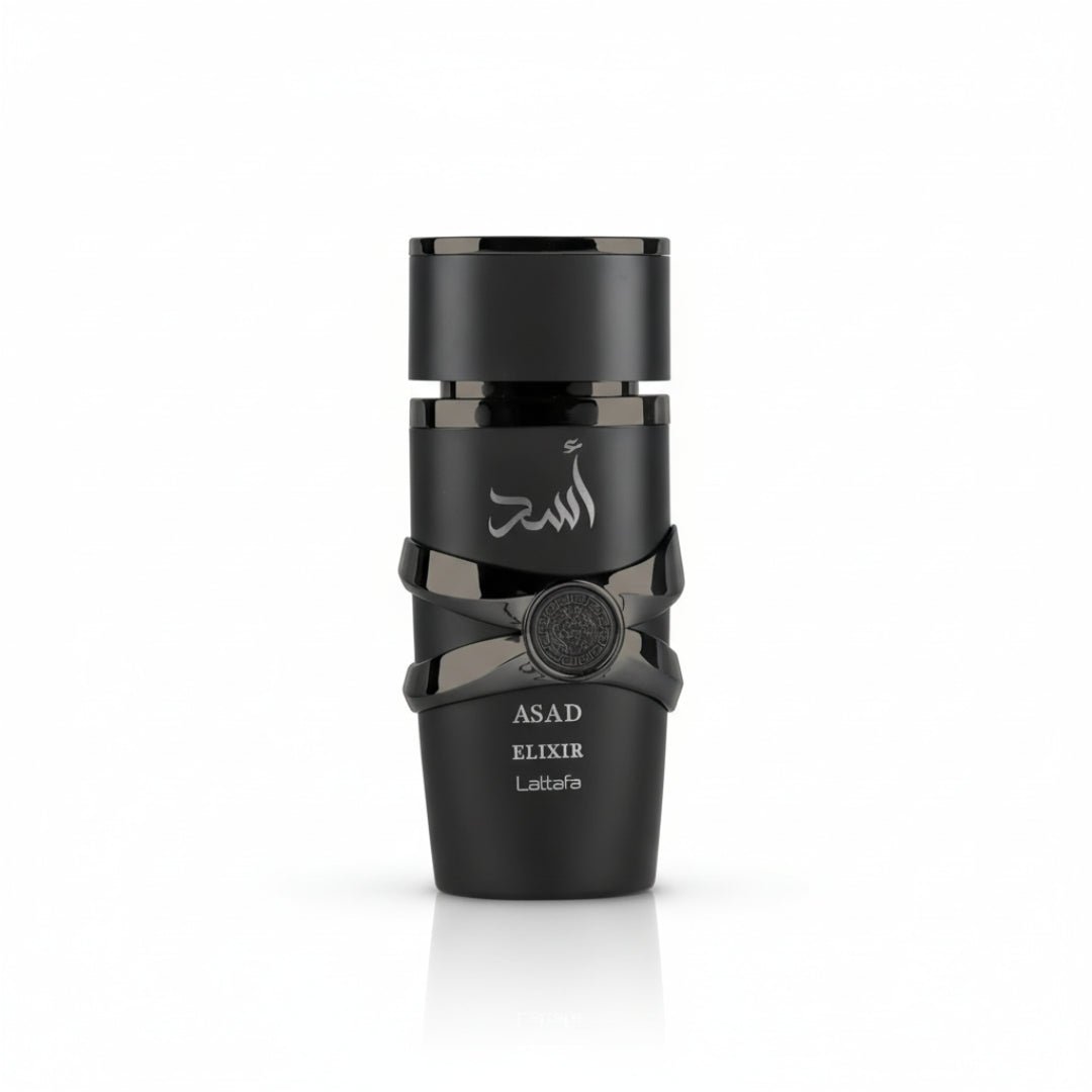 Botol Asad Elixir Lattafa wangian lelaki aroma warm spicy bold pilihan Malaysia