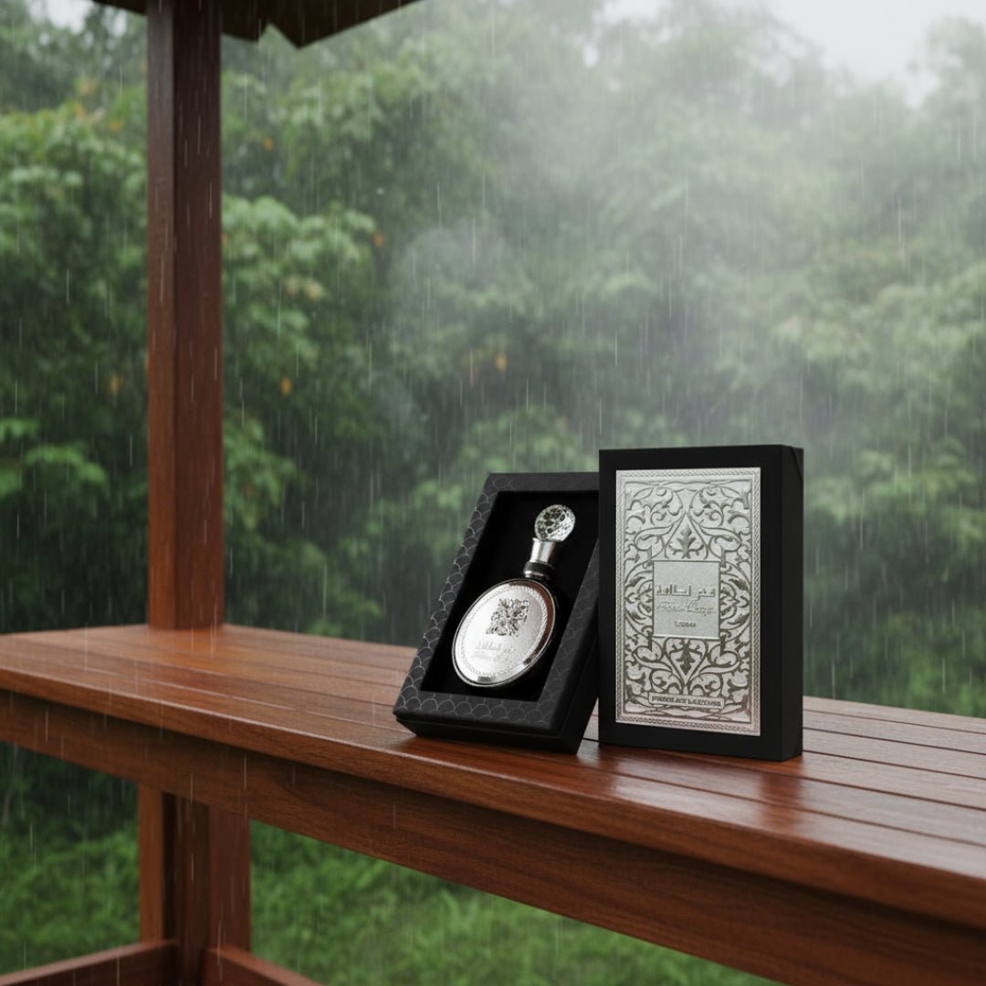 Fakhar Silver 100ml EDP – minyak wangi lelaki tahan lama bau segar