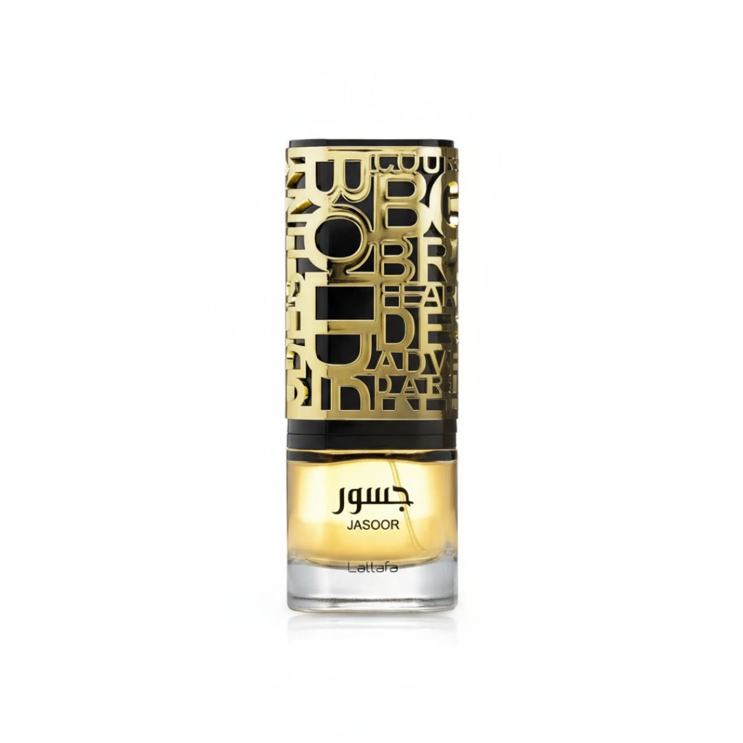 Botol Jasoor Lattafa wangian unisex bau citrus segar spicy pilihan ramai Malaysia