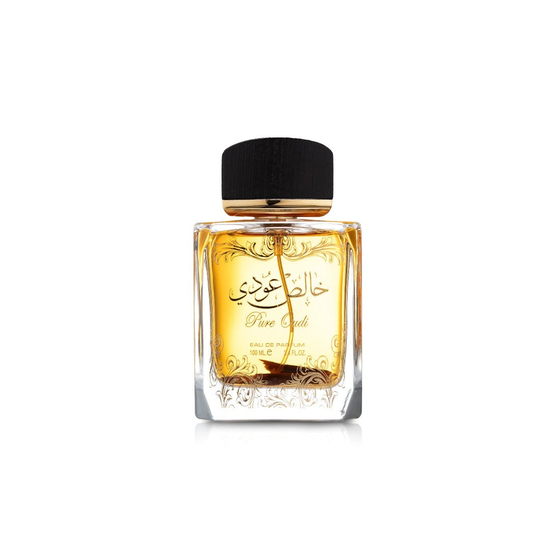 Botol Khalis Pure Oudi Lattafa wangian bau oud gelap spicy woody pilihan ramai Malaysia